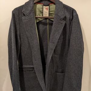 Relwen Trap Blazer in Navy (M)
